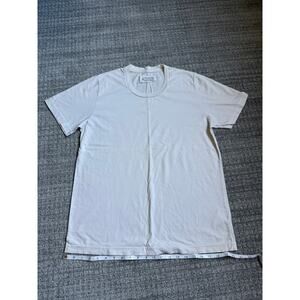 TWO Margiela off-white plain T-shirts - Size medium